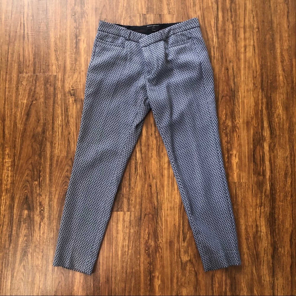 Banana Republic Jacquard Cropped Pant